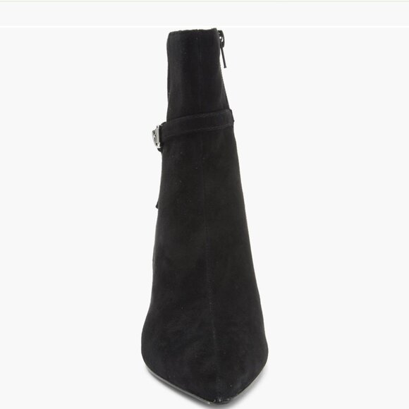 NEW Steve Madden Layan Bootie Black Suede - Picture 3 of 6